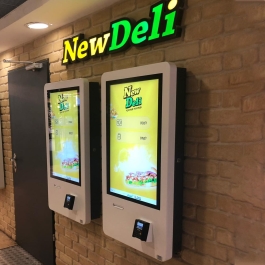 עמדות  הזמנות לרשת NEW DELI