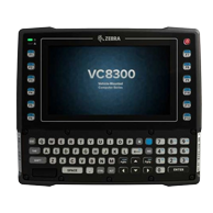 מסופון מלגזה <br>ZEBRA VC8300